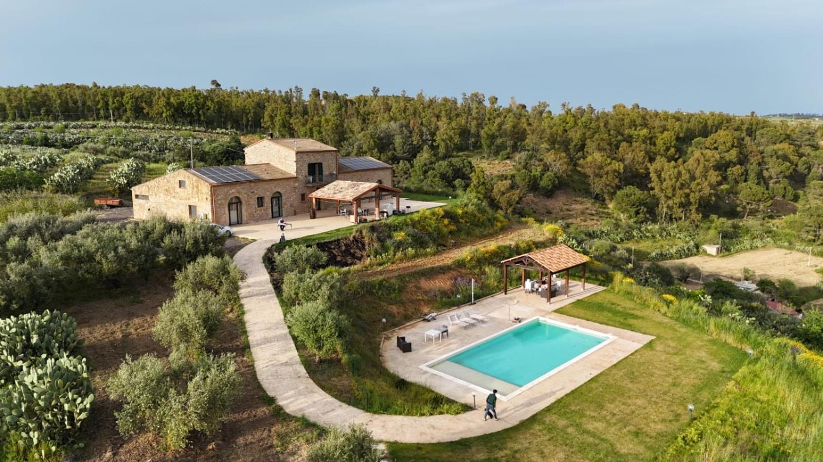 Villa Virginia Piazza Armerina Exteriér fotografie